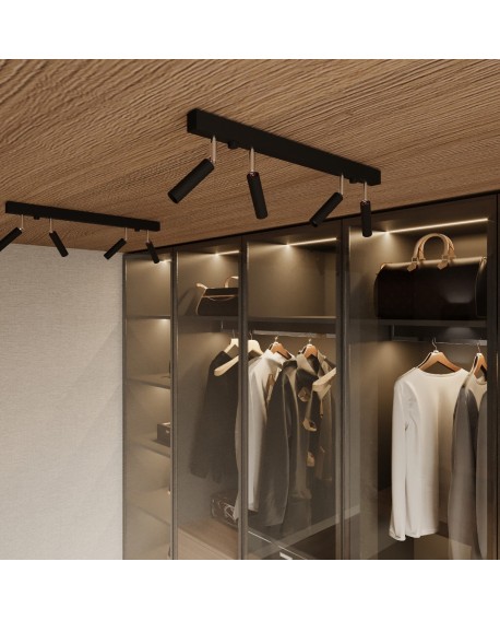 Plafon EYETECH 3 czarny Sollux SL.0899