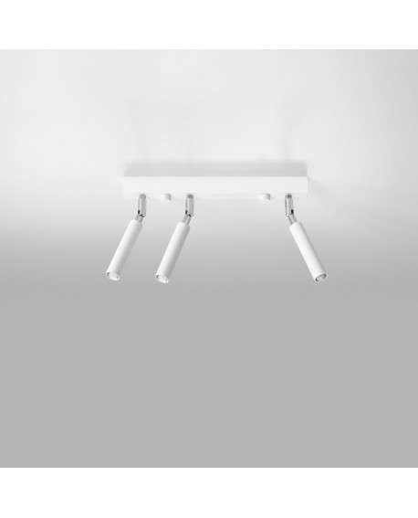 Plafon EYETECH 3 biały Sollux SL.0904