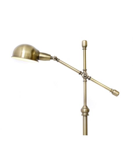 LAMPA STOJĄCA PODŁOGOWA MOSIĘŻNA CANDINO LUMINA DECO