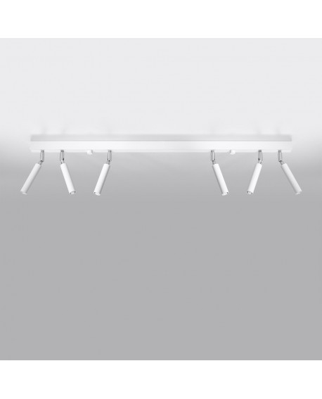 Plafon EYETECH 6 biały Sollux SL.0906