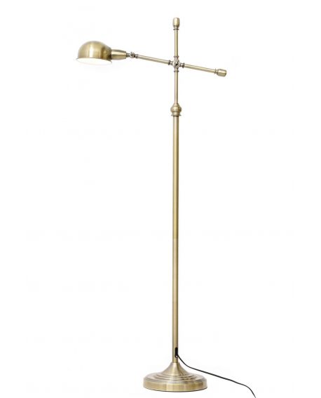 LAMPA STOJĄCA PODŁOGOWA MOSIĘŻNA CANDINO LUMINA DECO