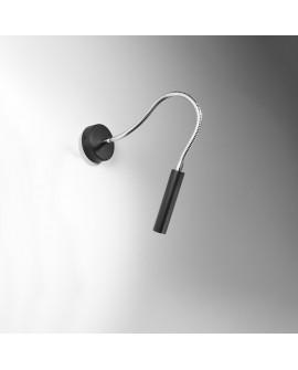 Kinkiet AXIL czarny Sollux SL.0910