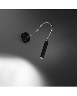 Kinkiet AXIL czarny Sollux SL.0910