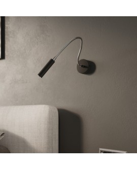 Kinkiet AXIL czarny Sollux SL.0910