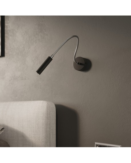 Kinkiet AXIL czarny Sollux SL.0910