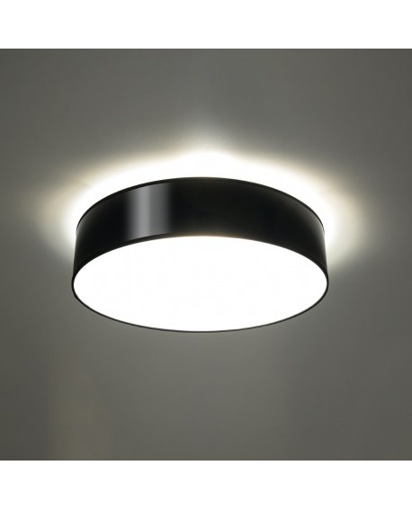 Plafon ARENA 55 czarny Sollux SL.0917