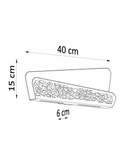 Kinkiet ALIZA biały Sollux SL.0933