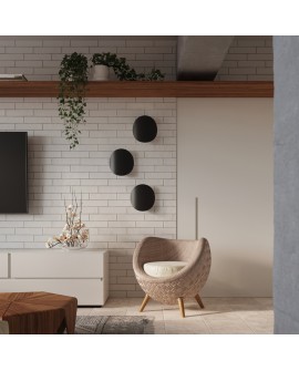 Kinkiet SENSES czarny Sollux SL.0935