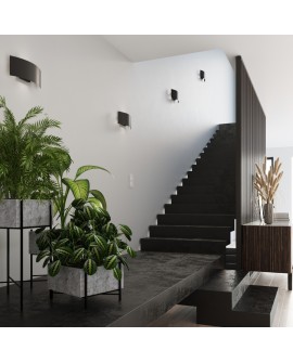 Kinkiet MAGNUS czarny Sollux SL.0937