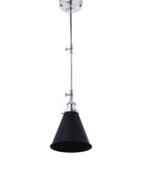 LAMPA SUFITOWA LOFTOWA CHROMOWANA TERI W2 LUMINA DECO