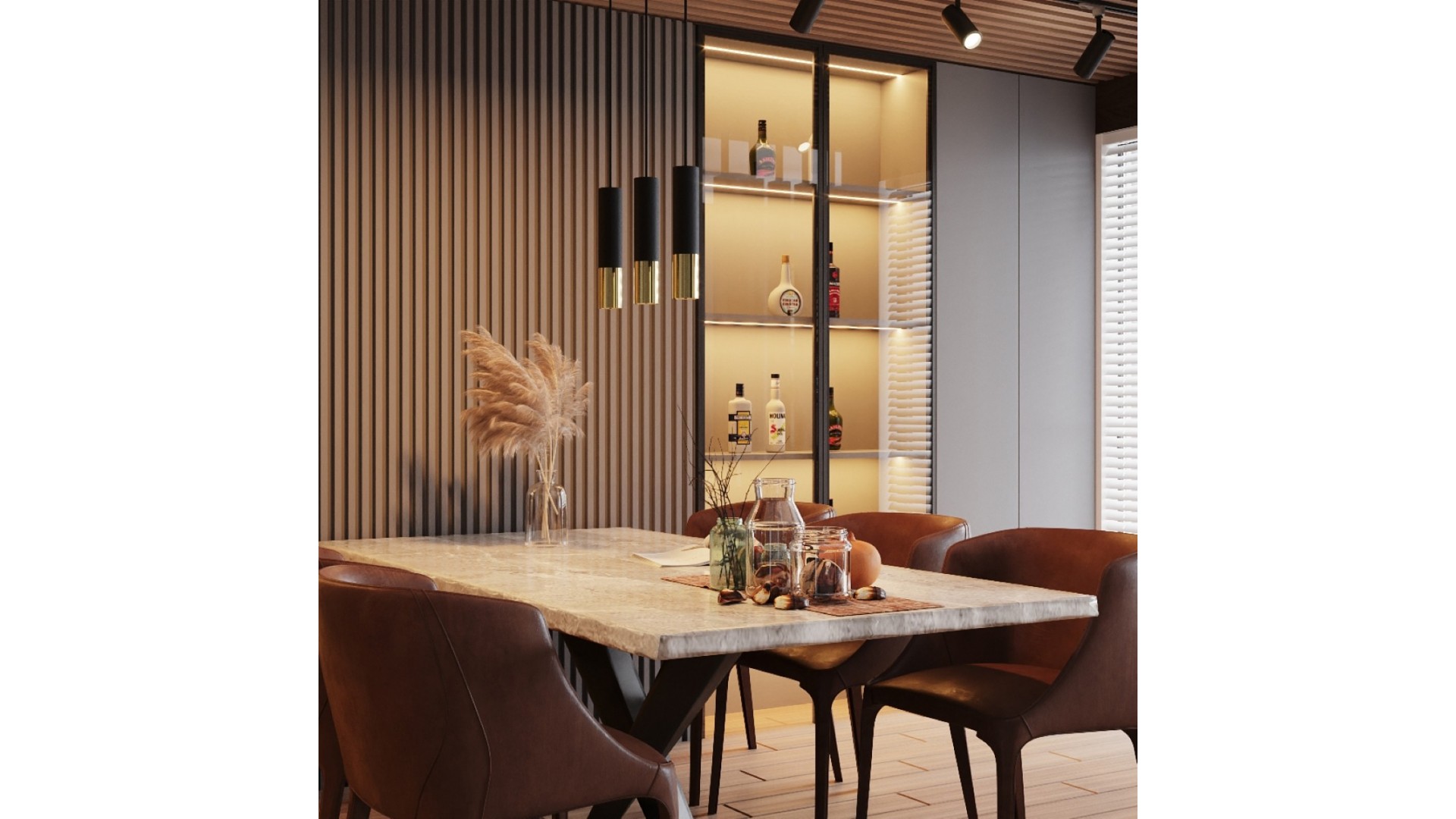 Lampa wisząca LOOPEZ 3L czarny/złoty Sollux SL.0954