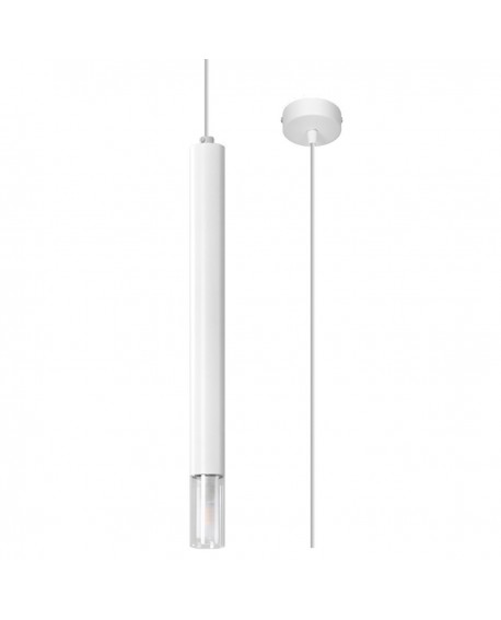 Lampa wisząca WEZYR 1 biała Sollux SL.0957