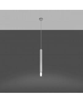 Lampa wisząca WEZYR 1 biała Sollux SL.0957