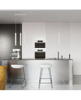 Lampa wisząca WEZYR 2 biała Sollux SL.0958