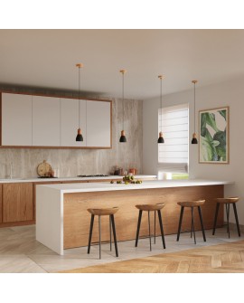 Lampa wisząca QUBIC czarna Sollux SL.0963