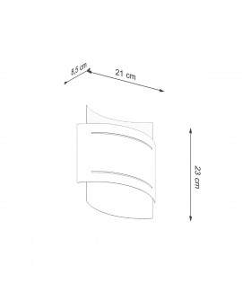 Kinkiet HESTIA czarny Sollux SL.0981