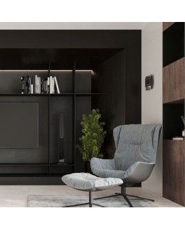 Kinkiet HESTIA czarny Sollux SL.0981