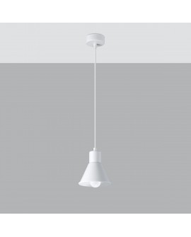 Lampa wisząca TALEJA 1 biała E27 Sollux SL.0983