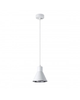 Lampa wisząca TAZILA 1 biała ES111 Sollux SL.0987