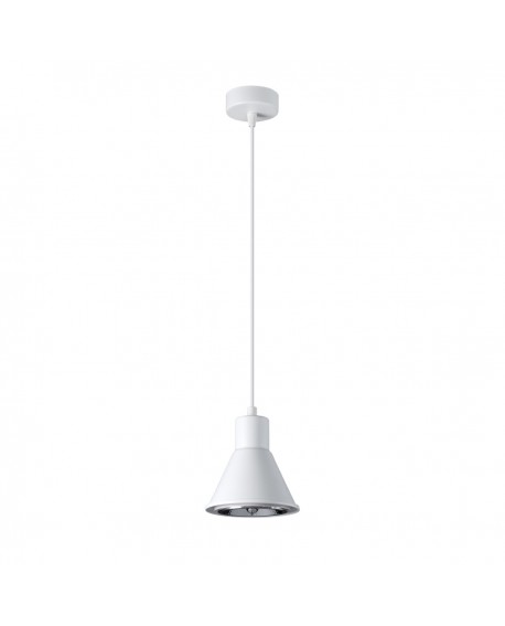 Lampa wisząca TAZILA 1 biała ES111 Sollux SL.0987