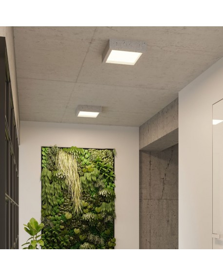 Plafon RIZA beton Sollux SL.0995