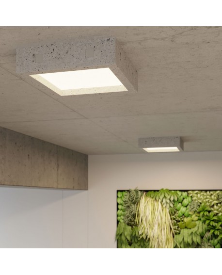 Plafon RIZA beton Sollux SL.0995