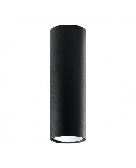 Plafon LAGOS 20 czarny Sollux SL.1001