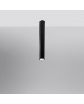 Plafon LAGOS 40 czarny Sollux SL.1002