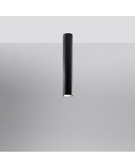 Plafon LAGOS 40 czarny Sollux SL.1002