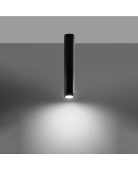 Plafon LAGOS 40 czarny Sollux SL.1002