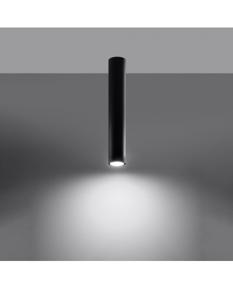 Plafon LAGOS 40 czarny Sollux SL.1002