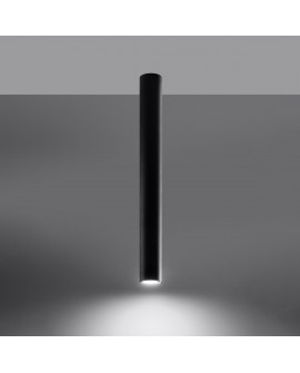 Plafon LAGOS 60 czarny Sollux SL.1003