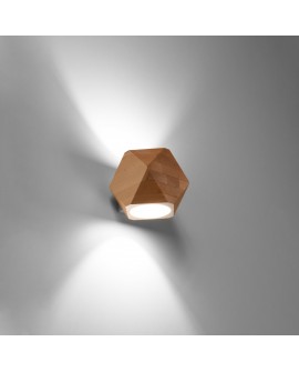 Kinkiet WOODY naturalne drewno Sollux SL.1008