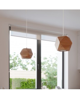 Plafon WOODY 1 naturalne drewno Sollux SL.1009