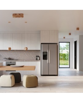 Plafon WOODY 3 naturalne drewno Sollux SL.1010