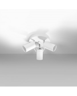 Plafon RING 3P biały Sollux SL.1015