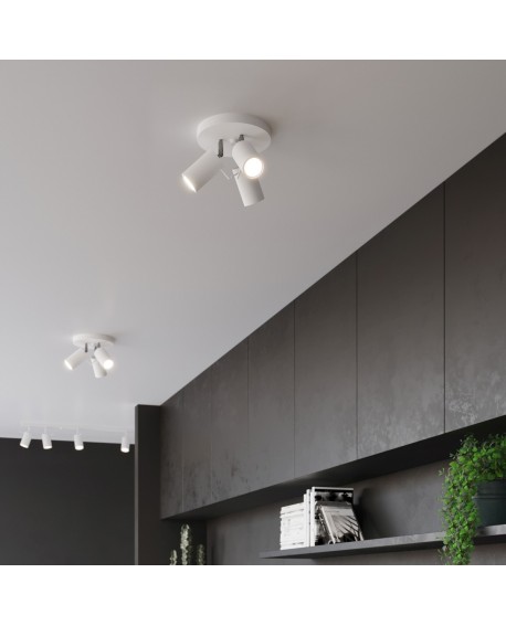 Plafon RING 3P biały Sollux SL.1015