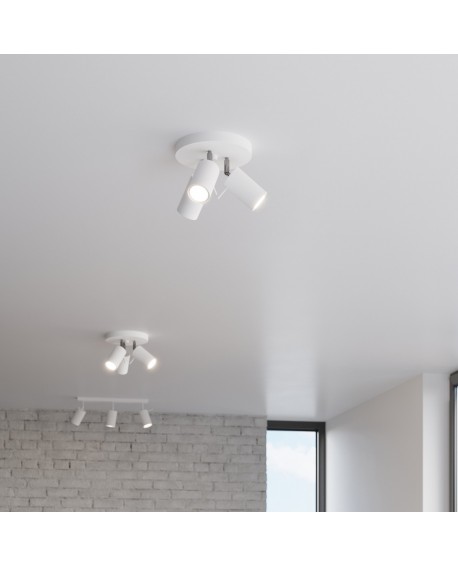 Plafon RING 3P biały Sollux SL.1015