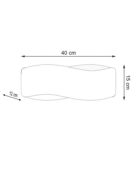 Kinkiet TILA 40 biały Sollux SL.1018