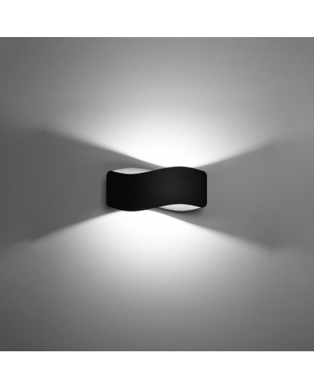 Kinkiet TILA 30 czarny Sollux SL.1019