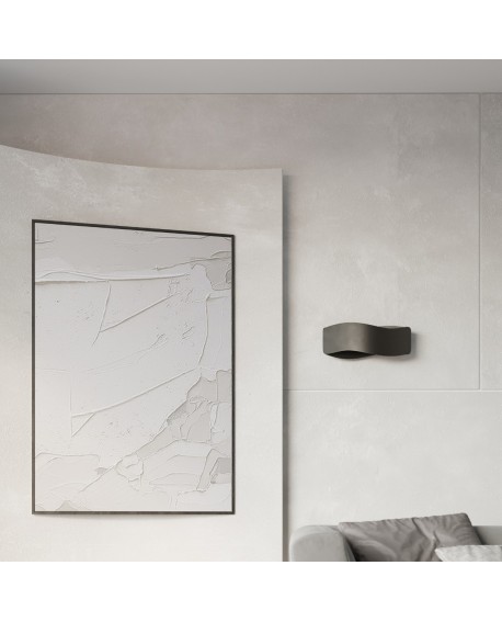 Kinkiet TILA 40 czarny Sollux SL.1020