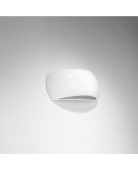 Kinkiet lakierowany PONTIUS biały połysk Sollux SL.1025