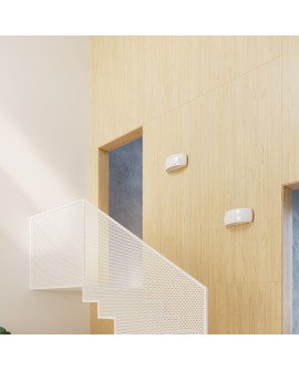 Kinkiet lakierowany PONTIUS biały połysk Sollux SL.1025