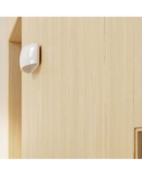 Kinkiet lakierowany PONTIUS biały połysk Sollux SL.1025