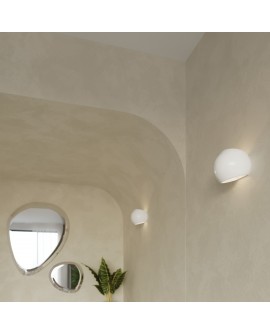 Kinkiet lakierowany GLOBE biały połysk Sollux SL.1026