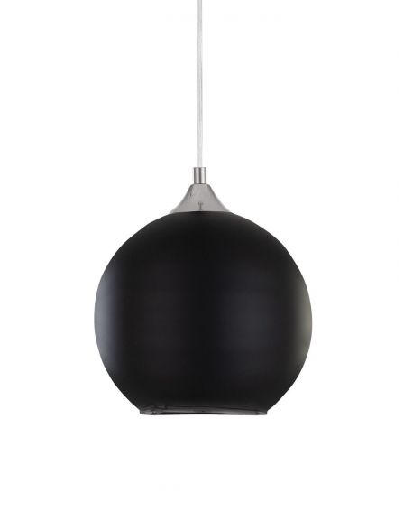 NOWOCZESNA LAMPA WISZĄCA CZARNA LOBOS D20 LUMINA DECO