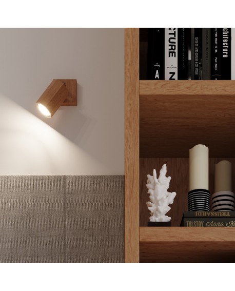 Plafon ZEKE 10 dąb Sollux SL.1033