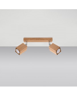 Plafon KEKE 2 dąb Sollux SL.1036