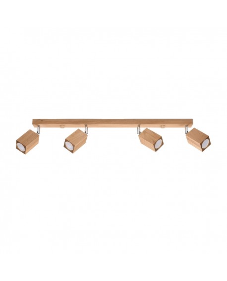 Plafon KEKE 4 dąb Sollux SL.1038