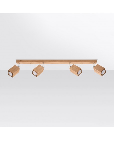 Plafon KEKE 4 dąb Sollux SL.1038